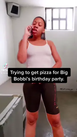 It’s his birthday. #fyp #funny #BlackTikTok #prank #prankcall #notaperfectperson #WinterMagic #pizza #delivery #messytiktok #Foodie #jail #pen #police