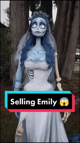 I'm selling her! Tag someone that should buy it 🤭❤️ #emily #corpsebride #TimBurton