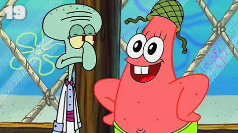 may i take your hat sir 😉#spongebob #patrick #squidward #squidy #funny #meme #fyp #foryoupage #foryou #unshadowbanme