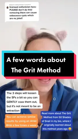 Reply to @catsbyhatsby #gritmethod