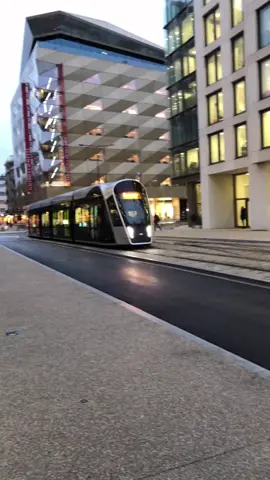 Tram in Luxembourg #luxembourg🇱🇺 #igerslux #tram #likeit