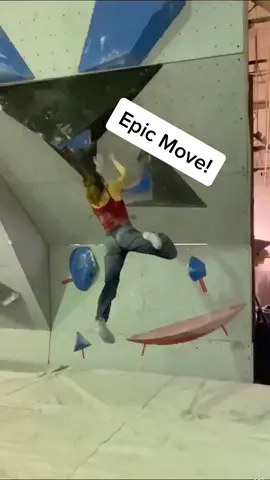 ✈️Cloe Coscoy Taking Flight! #climbing  #bouldering #boulderinggym