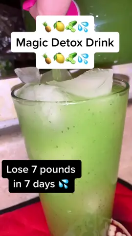 I’ll update you guys next week 😳 #magicdetoxdrink #detox #detoxwater #diet