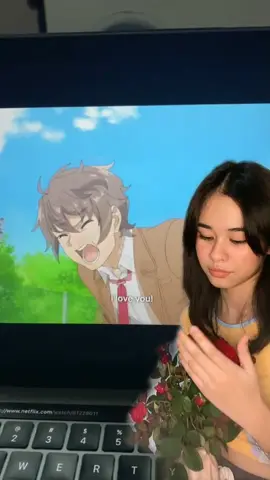 Lowkey jealous of this part :<  #weeb #anime #rascaldoesnotdreamofbunnygirlsenpai #bunnygirlsenpai