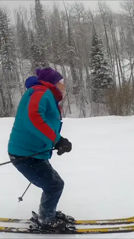 Out for a rip looking for some milkshakes to hit the town with! 🌭⛷💨 #badgrandpa #ski #milkshake