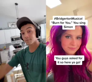 #duet with @abigailbarlowww I gave into peer pressure and learned the song. I’ll try out the instrumentals later❤️ #musicaltheatre #bridgerton