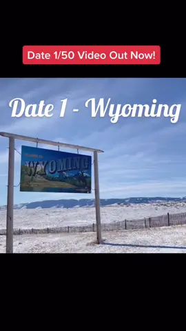 My first date video out now! Go check it out and subscribe! #50dates50states #Youtube