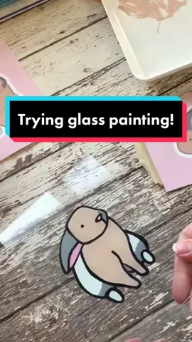 The music said 👋 at the end #glasspainting #painting #art #SmallBusiness #etsyshop #etsy