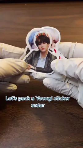 Little meow meow 😸 #kpopshop #etsyshop #bts #btsarmy #suga #yoongi #stickers #btsstickers #kpopstickers #kpopmerch #etsyseller #kpoptiktok