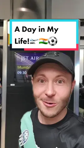 This was a day in my life! Super CRAZY experience! 😬😳⚽️🛫 #dayinmylife #india #footballer #birthdayparty