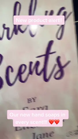 Our new liquid hand soaps❤️❤️ #cleaningtiktok #postive #fyp #packagingorders #minimelts
