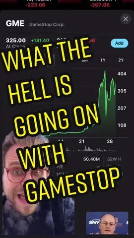 wth is going on with GameStop #gamestop #stonks
