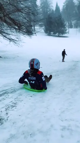 The race is on 🤣🤣 #funny #snow #race #viral