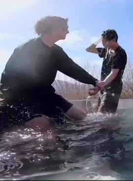 Pls someone save hobi from these two 🤣#jikook#hobiwater#jhope#hobi#jikookfunny#bonvoyagebts#jungkook#jimin#cutejikook