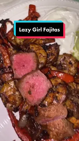 Lazy Girl Fajitas #LearnOnTikTok