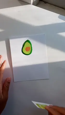 Just a lil scrape from today. #scrapeart #paperart #foodart #abstract #avacados #avocadoart #fluidpainting #painterlife #GetReadyWithOldSpice #artwork