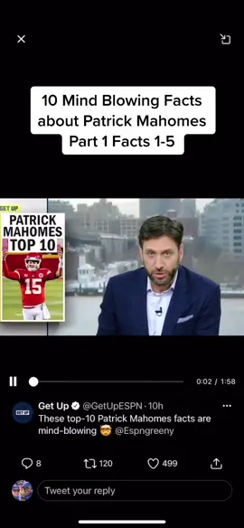 10 Mind Blowing Facts about Patrick Mahomes Part 1! @chiefs #chiefs #chiefskingdom #kccheifs #mahomes #nfl #nfl2020 #fyp #foryoupage #foryourpage