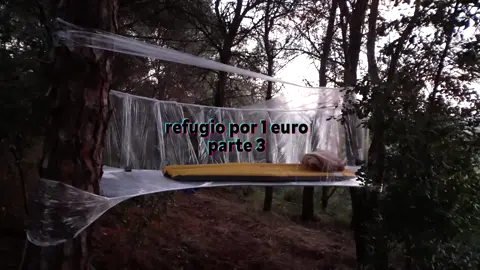 REFUGIO POR 1€ PARTE 3 :DD #supervivencia #acampada #refugio #deividcat