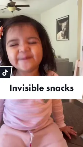 Invisible snacks lol #parentsbelike #fyp #millenialparents #invisiblesnacks