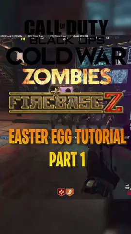 Firebase Z Easter egg! #codzombies #firebasez #coldwarzombies #blackopscoldwar #fypシ #foryou