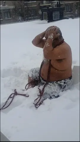 #Brotherinlaw #snowbathing #Netherland2021 #nagshbandi