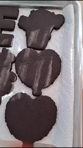 starting valentines cookies. #chocolateoverload #cookies #berwynillinois #chicago #joliet #chocolatecookies #timetodecorate