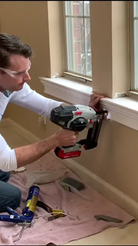 Upgrade your window stools #homeimprovement #homerenovation #trimcarpentry #foryou #foryourpage #fyp #DIY #4u #xyzbca
