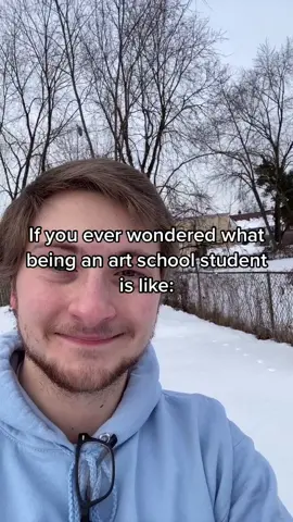 A student of arting if you will #art #artschool #fyp