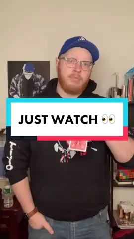 Just. #watch. #magic #magician #magictrick #fyp #foryou #foryoupage #blowthisup #hype #hypehouse #TrulyGlowingSelfieLove #viral #xyzbca #trending #wow