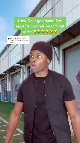 Reply to @ethan_coulas16 The only way to get a 5⭐️ to commit on an official visit🤣🤣🤣 #5star #football #recruit #gators #uf #commit #lmaoo