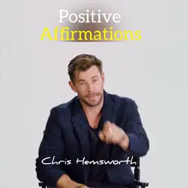#affirmations #chrishemsworth #motivation #inspiration #uplift #SelfCare #mentalhealthmatters #believeinyourself #fy #fyp #foryou #foryoupage #Love