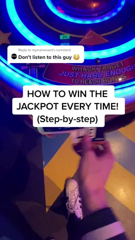 Reply to @mymainevent  #HowTo WIN THE HAMMER GAME EVERY TIME! Pt. 3 (QUICK VERSION) #stepbystep #arcade #jackpot #DIY #LifeHack #real #pov #tutorial