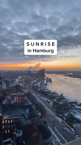 good morning, hamburg! 🌞 #geheimtipphamburg #hamburg #sunrise #Love #fyp #morning #weekend