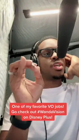 I love voicing tv spots for #WandaVision 🎙#voiceover #voiceacting