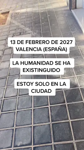 Acabo de despertar en un hospital y no sé qué ha podido pasar. Hoy es 13 de febrero de 2027 y estoy solo en la ciudad.