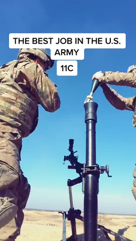 The best job in the army! #military #usmilitaryvideos #army #mortars #mortar #soldier #militarytiktok #fyp #foryou #foryoupage #boom #usarmy