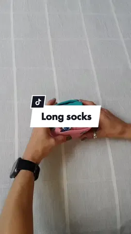 Many asked for a long sock fold that's aesthetically pleasing, won't come undone, doesn't stretch the cuff and stands alone. #socks #fyp #foryou