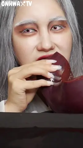 세로버전 Raw liver #생간 #eating #asmr #틱톡미식회 #mukbang #틱톡푸드