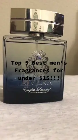 Top 5 best men’s fragrance under $15.00. The house of English laundry ￼often found at Marshall’s and TJ Maxx￼ for $12.99 a bottle. #fragrances