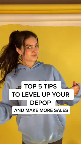 5 tips to grow your depop & increase sales! ask any questions in the comments. use code Emma20 for 20% off tailor brands :) #growyourdepop #logomaker
