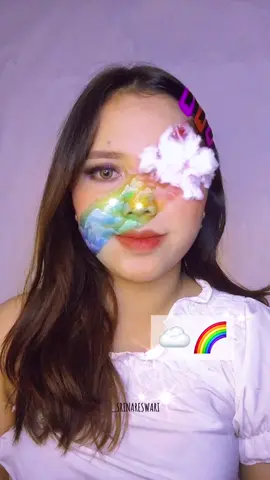 🍯❤️🍇💜☁️🌈 #emojimakeupchallenge #emojimakeup #makeupchallenge #TikTokTrends #tiktokmakeup #fyp #fypdongggggggg