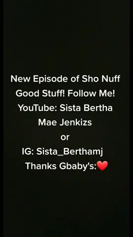 Sho Nuff Good Stuff! #trapgranny #trapgrandma #fyp #bet #comedian #blackchurch #jesus