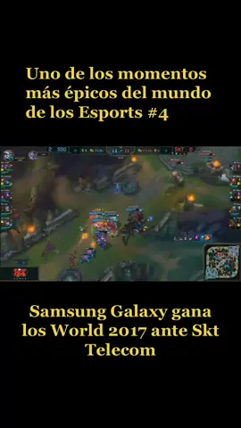 Samsung Galaxy vs Skt Telecom T1 Worlds 2017 #leagueoflegends #worlds2017 #esports #latinoamerica #mexico #fyp #parati #skt1 #ssg #lolsito #faker