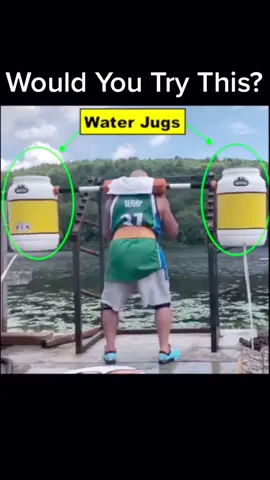 Water jug squat? #powerlifting #squat #Fitness