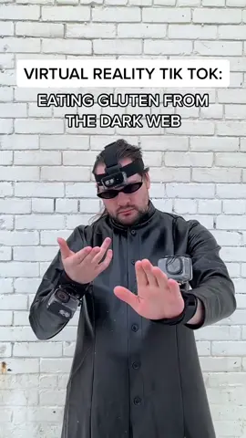 What’s your favourite flavour of gluten? #virtualreality #matrix #foryoupage