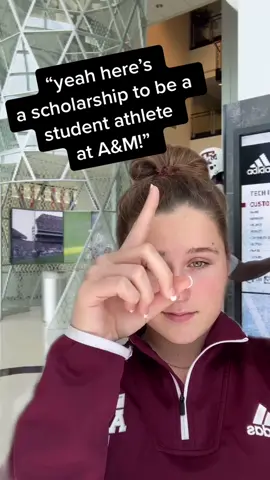 doing a facility tour tmrw! :) #gigem #gigemaggies #d1athlete #collegeathlete #athlete #tamu #college #texas #texas #greenscreen