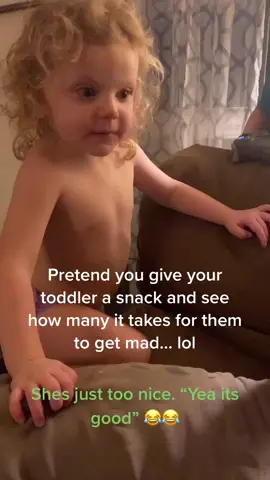 This trend is hilarious! Try it with your toddlers I have a longer video I want to post!! #shestoonice #yeaitsgood😂😂😂