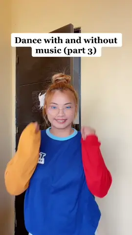 Korbeh Korbeh!😂 Dance with and without music! (Part 3)💃🏼🤪 Like for Part 4✨ YT: Lennie Enverga #teamlennie #milen #fyp