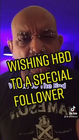 WISHING A SPECIAL FOLLOWER A PERSONAL HAPPY BIRTHDAY MESSAGE @ash..kash #happybirthday #djrawbase #fyp #lovemyfollowers #specialmoments #reactionvids