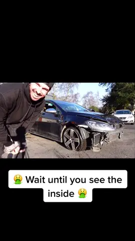 The interior is disgusting 🤮  #foryoupage #fyp #golfr #vwgolfr #mk7golf